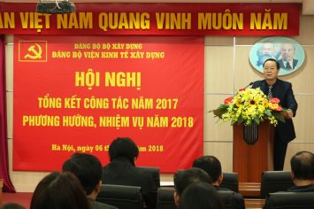 Hội nghị Tổng kết công tác Đảng năm 2017 và phương hướng nhiệm vụ năm 2018