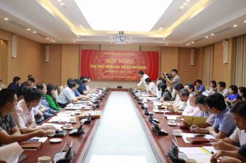 Bộ Xây dựng tổ chức Hội nghị Ban Chấp hành lần thứ XII, nhiệm kỳ 2015 – 2020