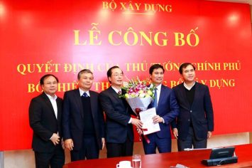 Lễ Công bố Quyết định của Thủ tướng Chính phủ bổ nhiệm Thứ trưởng Bộ Xây dựng