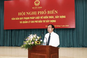 Hội nghị Phổ biến văn bản quy phạm pháp luật về kiến trúc, xây dựng và quản lý chi phí đầu tư xây dựng