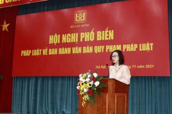 Hội nghị phổ biến pháp luật về ban hành văn bản quy phạm pháp luật