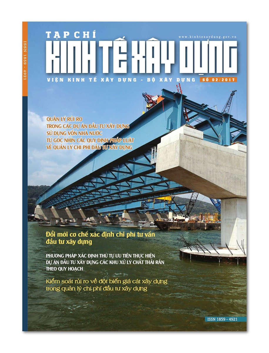 Giới thiệu Tạp chí Kinh tế xây dựng số 02/2017