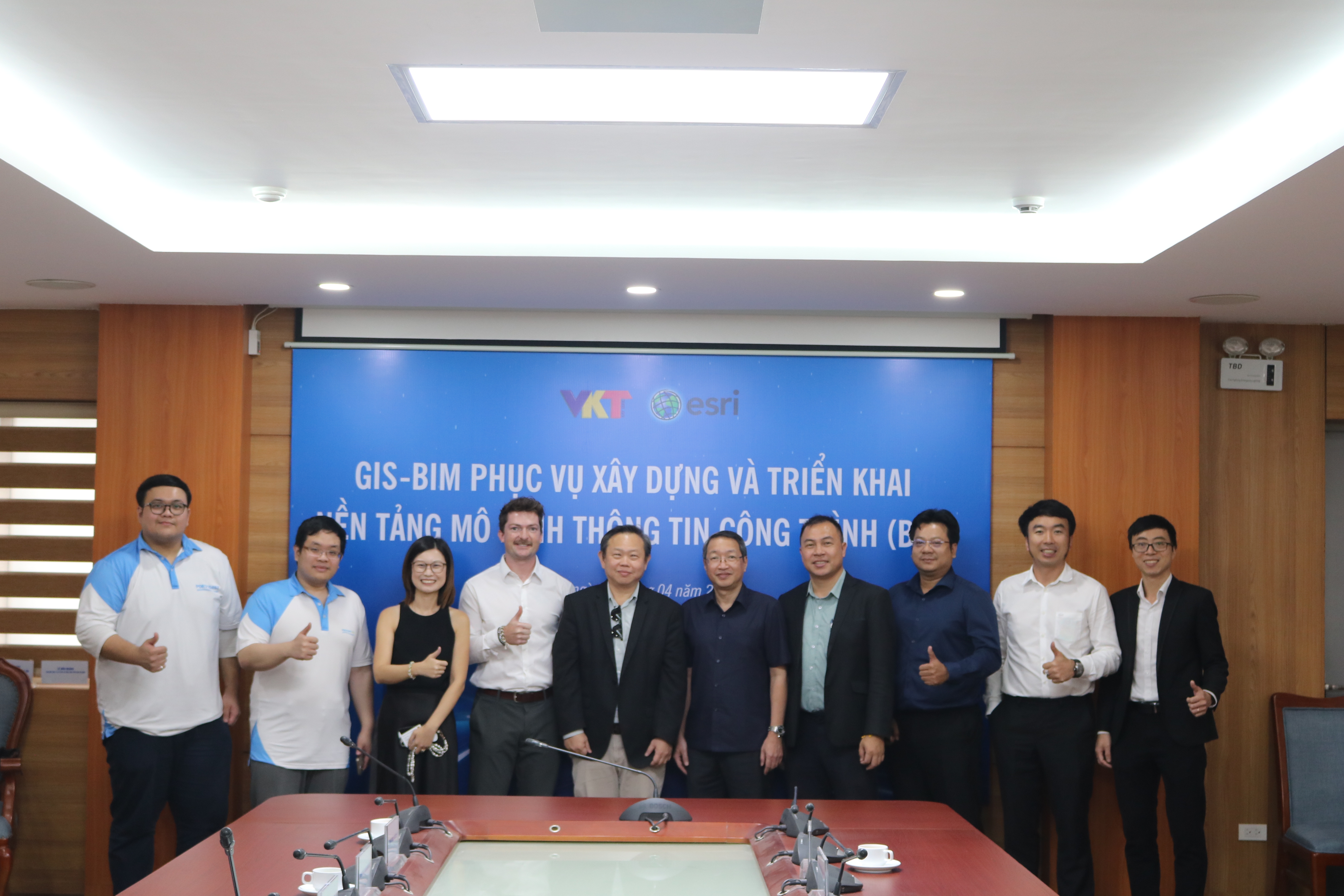 Toạ đàm về GIS-BIM phục vụ xây dựng và triển khai nền tảng Mô hình thông tin công trình (BIM) tại Viện Kinh tế xây dựng