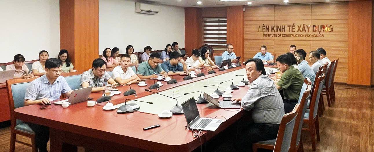 Đảng ủy Viện Kinh tế xây dựng kết nối trực tuyến Hội nghị toàn quốc quán triệt Nghị quyết Hội nghị Trung ương 3, khóa XIV