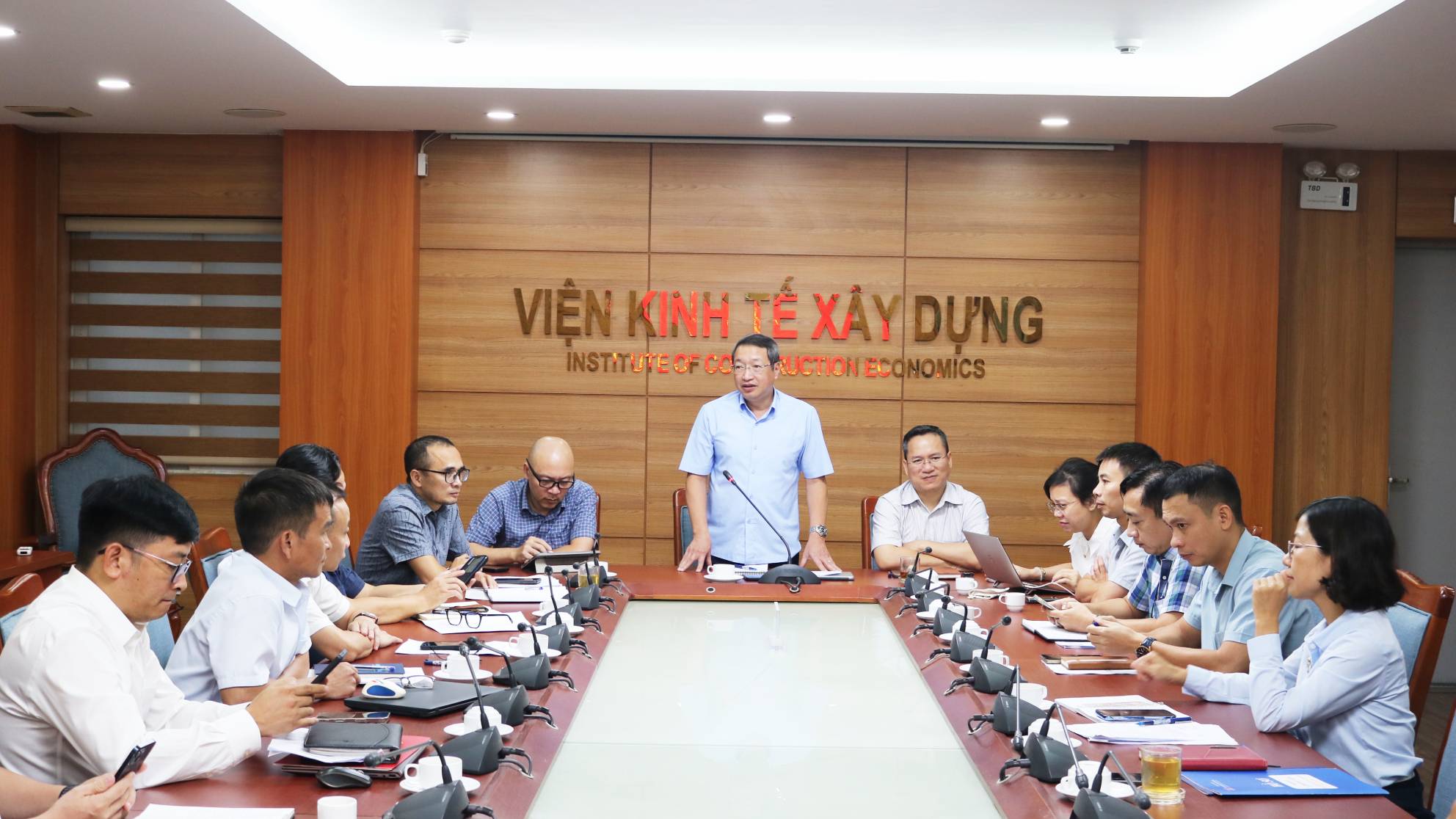 Viện Kinh tế xây dựng tổ chức Hội nghị đánh giá công tác sau sắp xếp tổ chức và triển khai nhiệm vụ những tháng cuối năm 2026