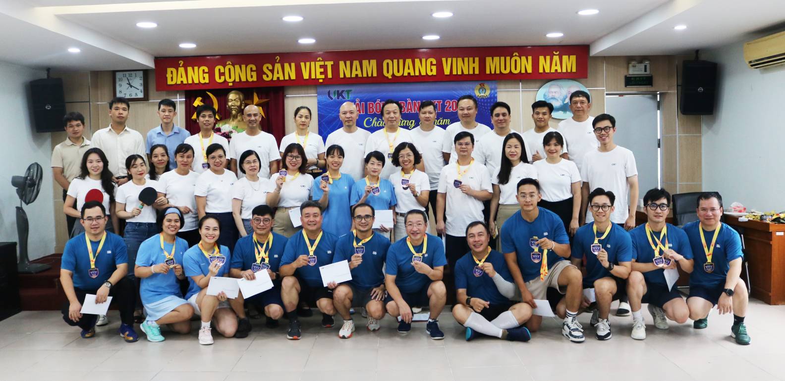 Tổ chức thành công Giải Bóng bàn VKT năm 2026